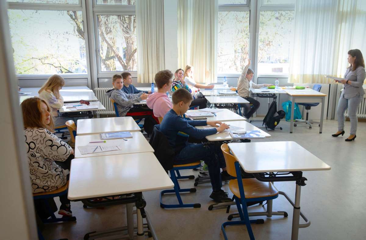 Flüchtlinge in Stuttgart: Sorge um Schulangebot für Ukrainer