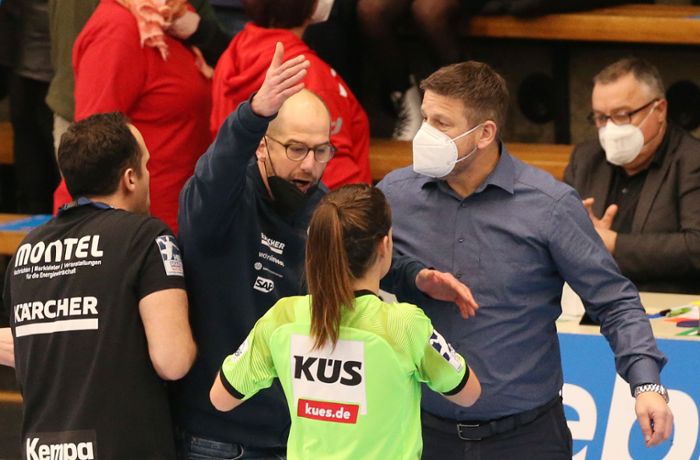 Frisch Auf Göppingen siegt 34:32: TVB Stuttgart schäumt vor Wut nach Derby-Niederlage