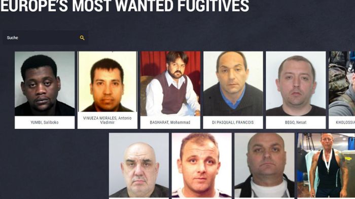 Europol sucht gefährlichste Sexualverbrecher