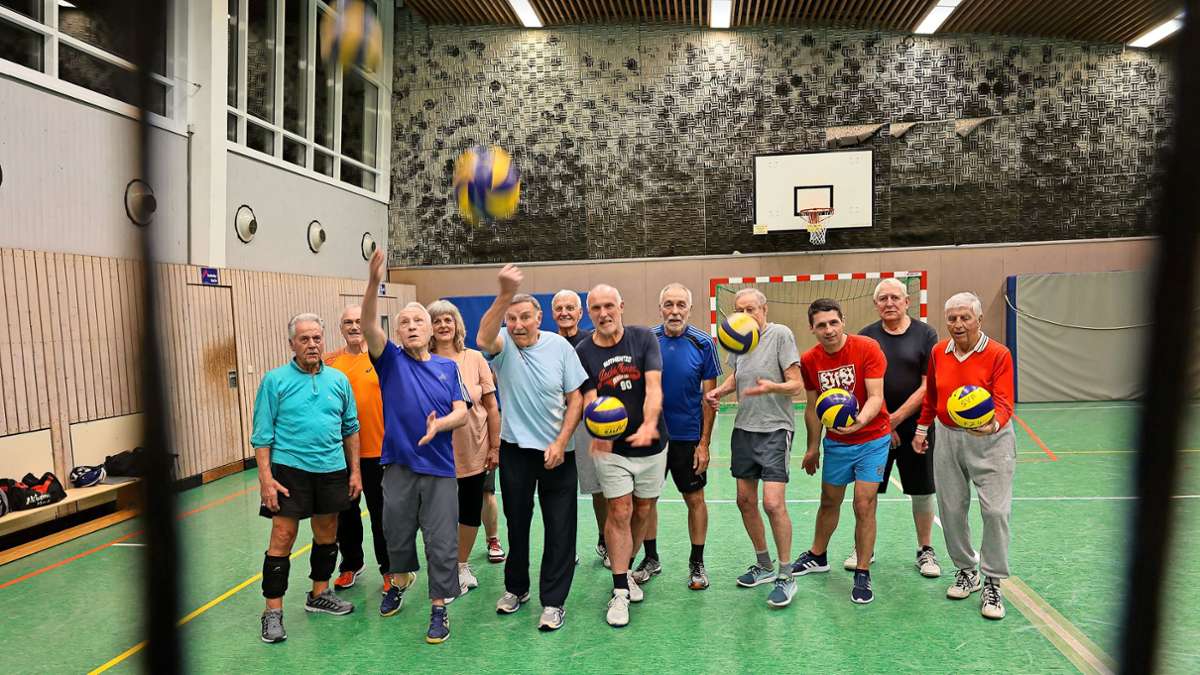 Volleyball: SV Fellbach: Auch im hohen Alter noch agil am Netz