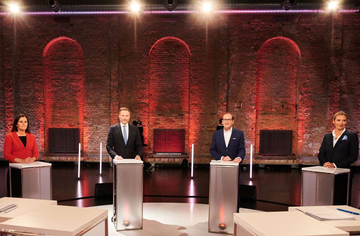 Bundestagswahl 2021: Auf Triell folgt Vierkampf - Streit bei kleineren Parteien