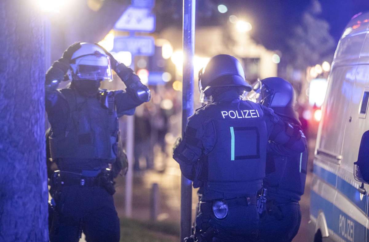 Nach der Randale in Stuttgart: Polizei bereitet sich auf das Wochenende vor