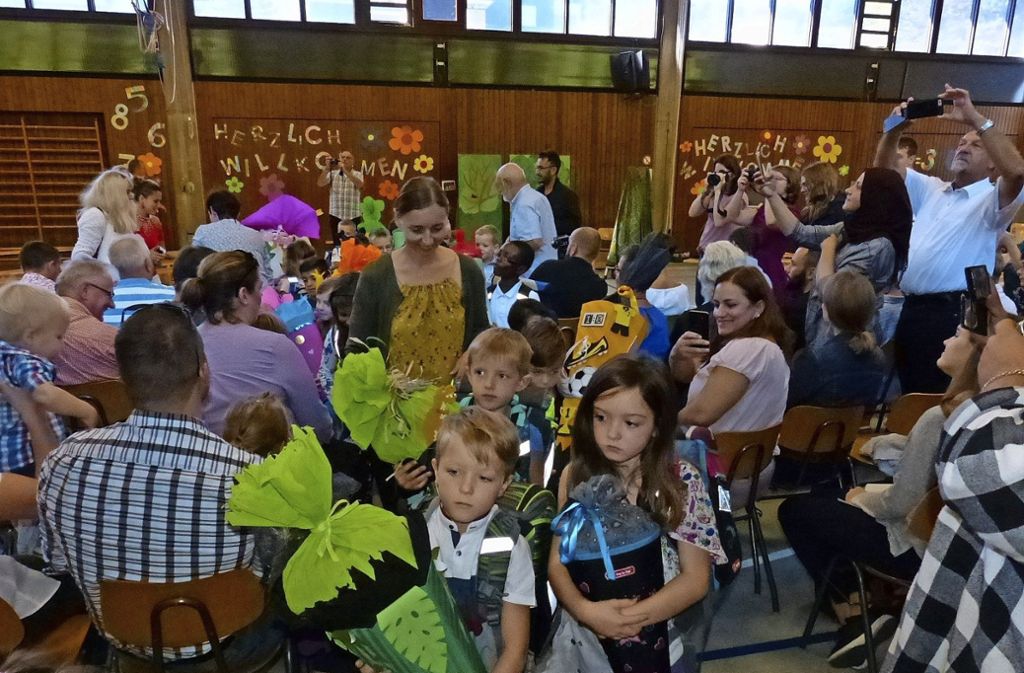 In der Tiefenbachschule feierten 23 Kinder ihre Einschulung: Ein großer Tag für die Erstklässler