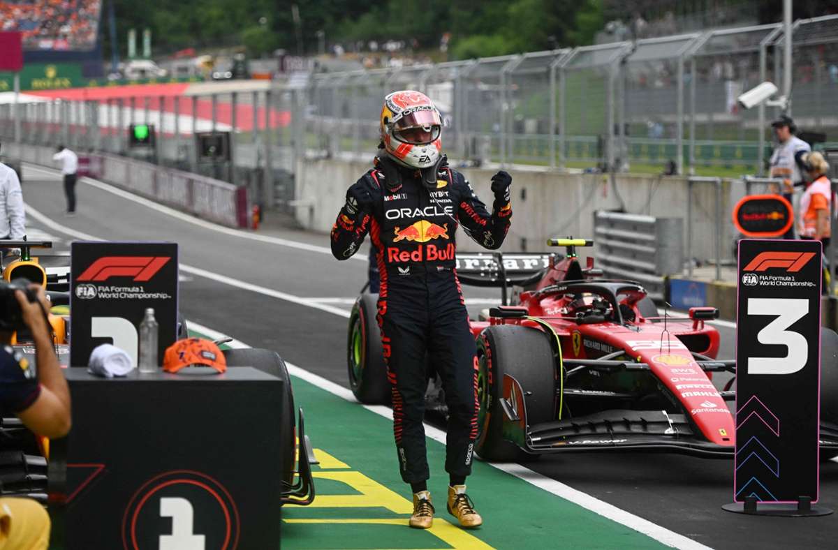 Formel 1: Grundstein für nächsten Sieg: Verstappen auch in Österreich vorn