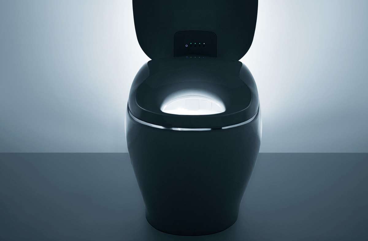 Der US-Badausstatter Toto hat auf der CES 2021 eine Toilette vorgestellt, die den Stuhlgang scannt und die Haut beim Kontakt mit der Klobrille überprüft.
