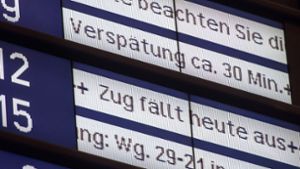 Verbraucherschützer: Bahn soll ab 30 Minuten Verspätung zahlen
