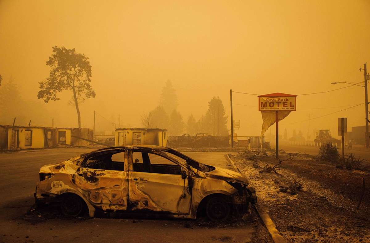 Waldbrände in Kalifornien: 14.000 Feuerwehrleute kämpfen gegen die Flammen