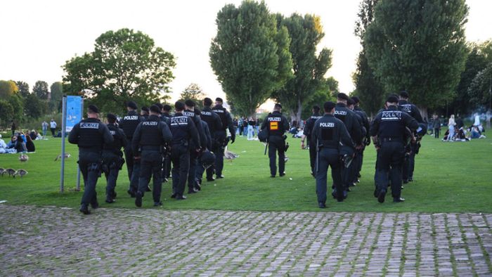 Polizeigewerkschaft für Alkoholverbot auf der Neckarwiese