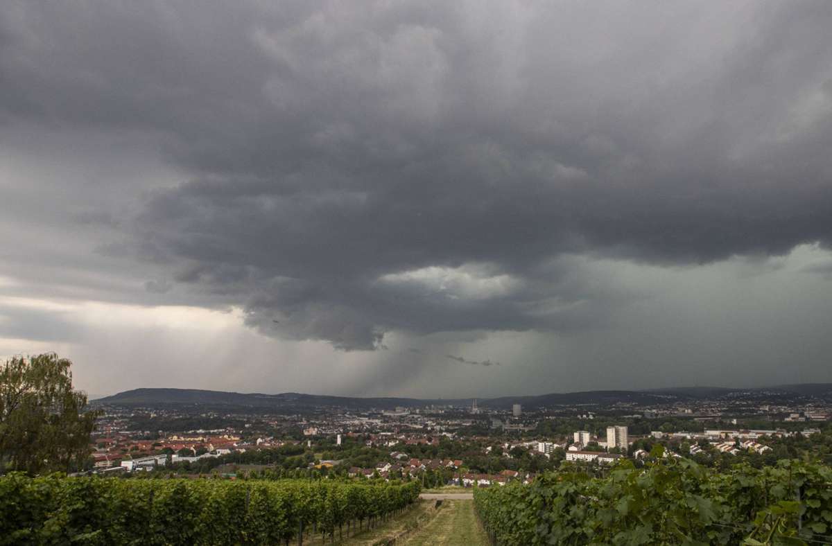 Wetter in Baden-Württemberg: Erneut ziehen kräftige Gewitter auf