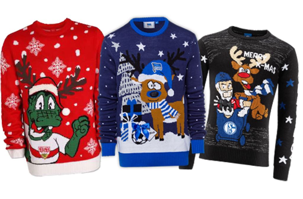 Ugly Christmas Sweater von Fußballklubs erfreuen sich steigender Beliebtheit.