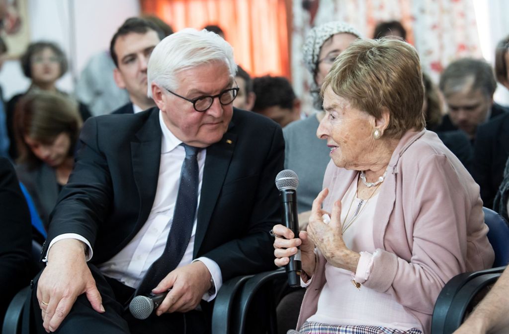 75 Jahre nach der Befreiung von Auschwitz: Steinmeier spricht in Jerusalem mit Holocaust-Überlebenden