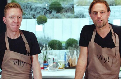 Die vhy!-Gründer Christian Weber (links) und  Timo Hildebrand  sind keine Partner mehr im veganen Restaurant im Stuttgarter Westen. Foto: /StZ