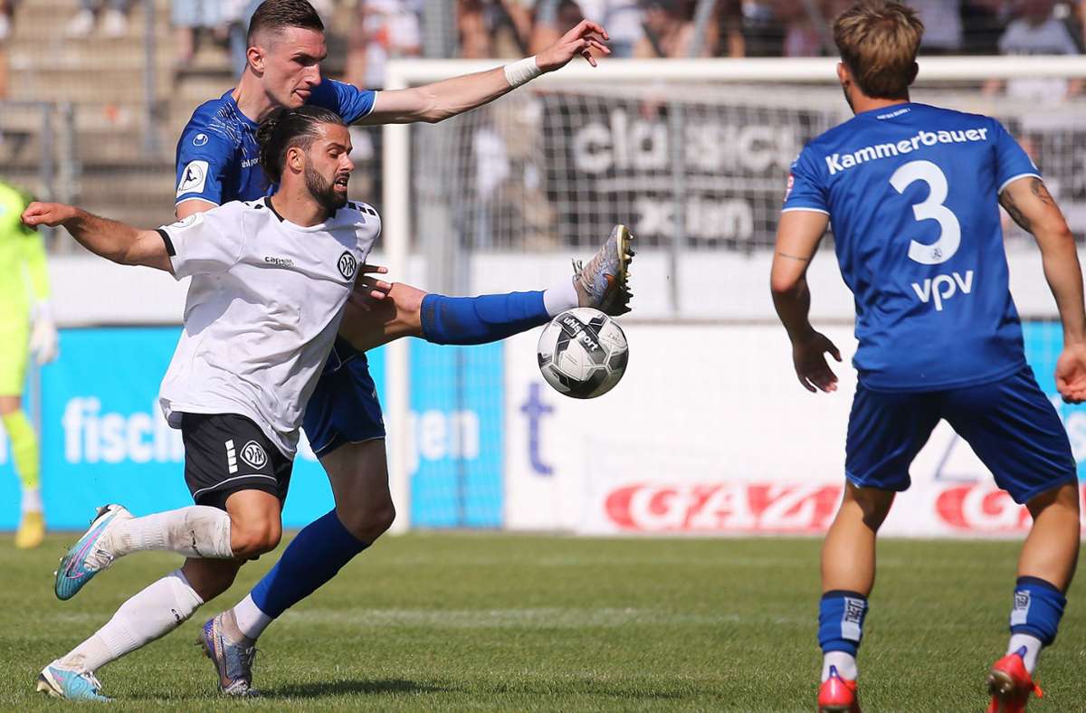 Stuttgarter Kickers gegen TSG Hoffenheim II: Kickers gewinnen knapp zuhause