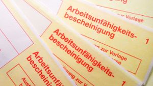 Arbeitnehmer in Baden-Württemberg besonders selten krank
