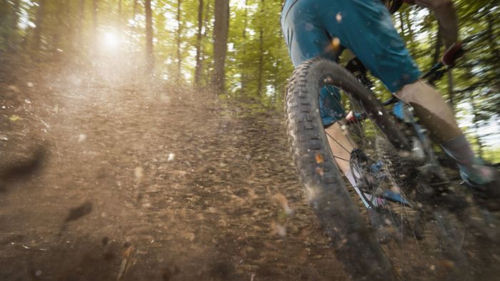 Mountainbike-Trail mit Nägeln sabotiert