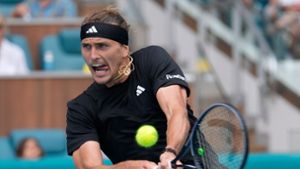 Tennis: Zverev beim Turnier in Miami im Halbfinale