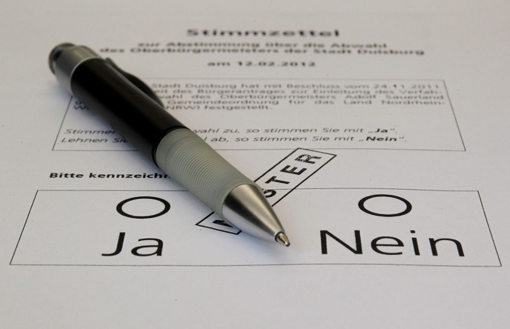 2015 wurden rechtliche Hürden gesenkt: Mehr Bürgerentscheide in Baden-Württemberg