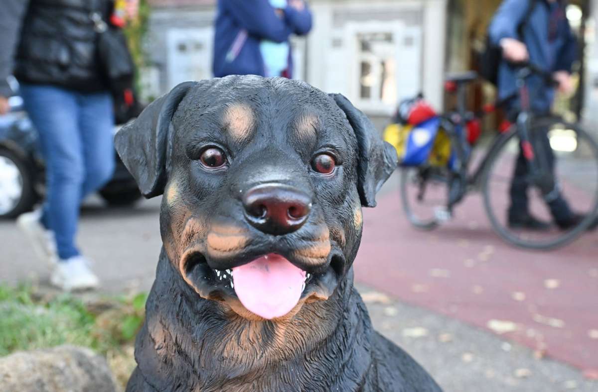 Plastikhund Iwan in Esslingen: Fahrradclub kritisiert Gemeinderat