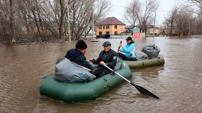 Russisches Flutgebiet: Wasser erreicht neuen Höchststand