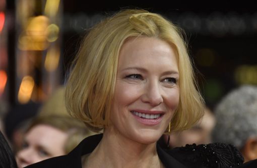 Die australische Schauspielerin Cate Blanchett besuchte die Berlinale für die Vorführung der Serie „Stateless“, in der sie eine der Hauptrollen spielt. Foto: AFP/John MacDougall