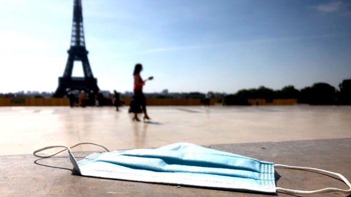 Paris kämpft gegen den Masken-Müll