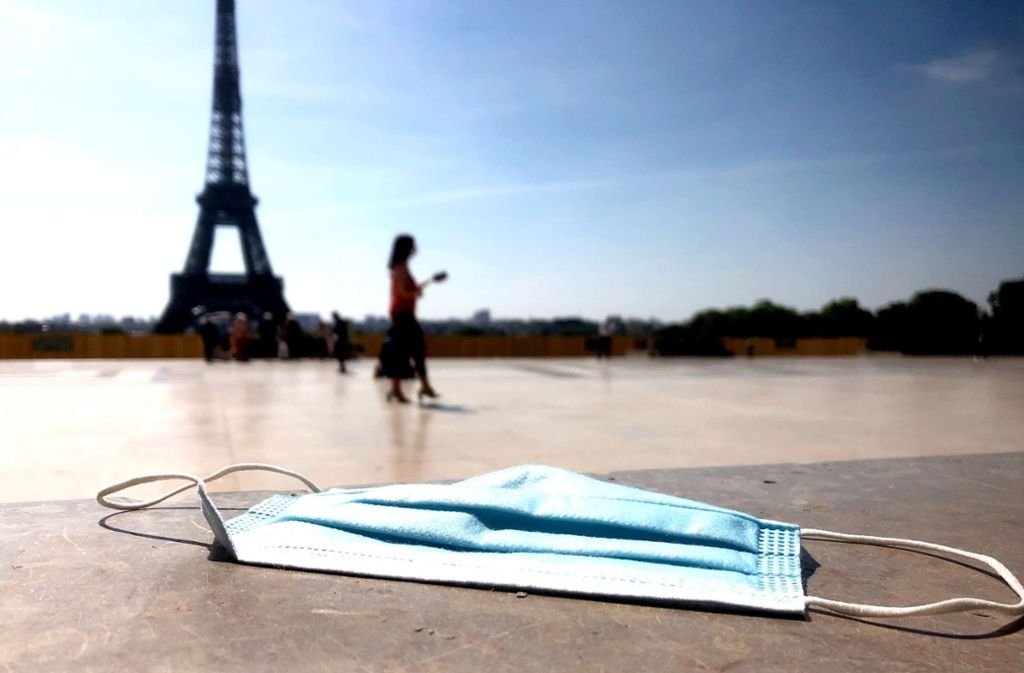 Umweltschutz in  Corona-Zeiten: Paris kämpft gegen den Masken-Müll