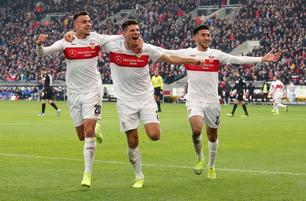 Von Philipp Förster bis Nicolás González: So feiern die VfB-Profis den Derbysieg gegen den Karlsruher SC