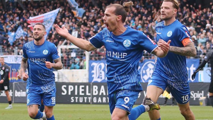 Kickers feiern wichtigen Sieg in Mainz