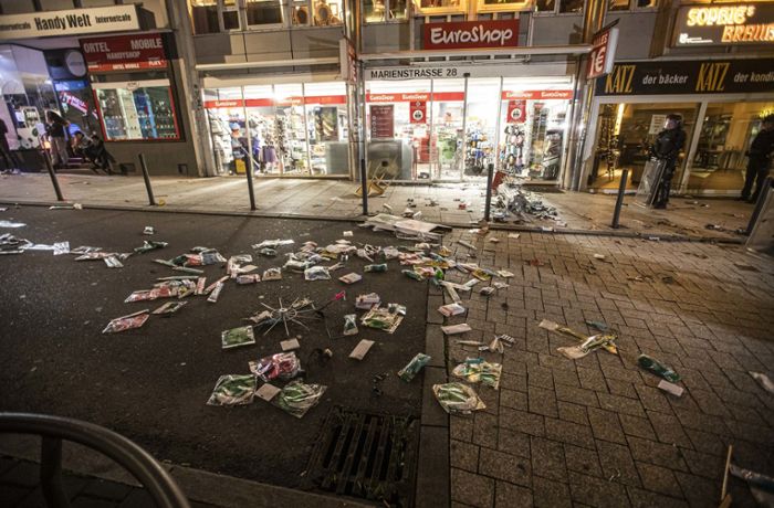 Ausschreitungen in Stuttgart: Randale richtete wohl Millionenschaden an