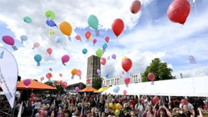 Kornwestheimer Tage: Traditionsfest mit Luftballons und Karaoke