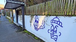 Hoher Schaden durch Graffitisprayer