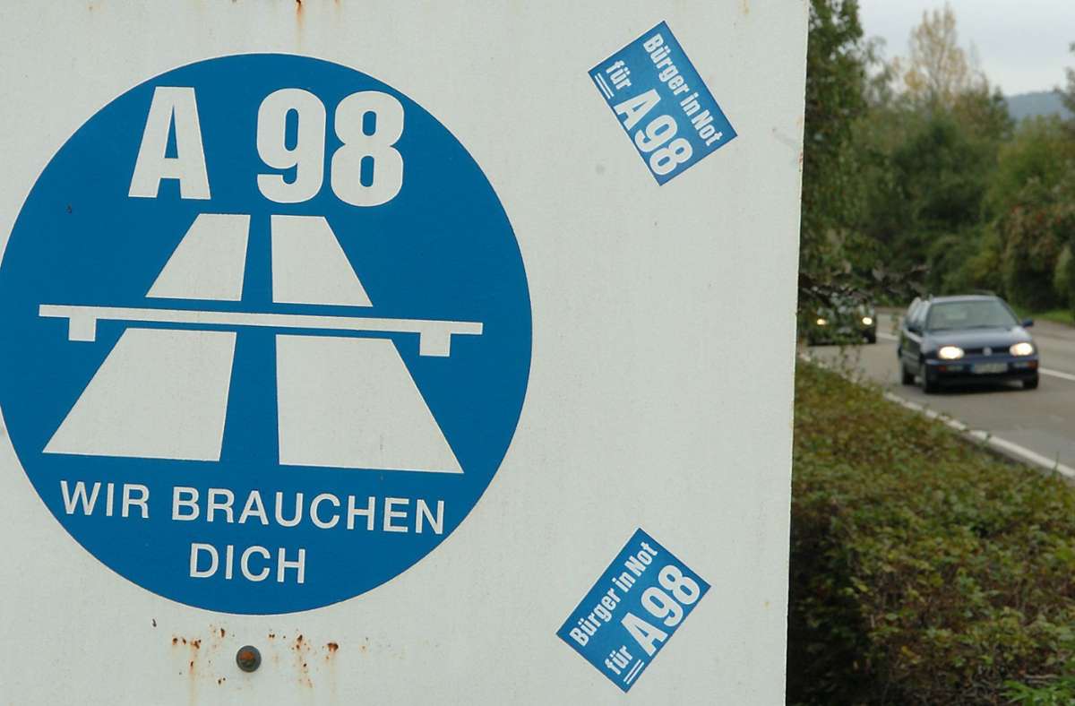 Baden-Württembergs letzter Autobahnneubau: A 98 – ein Kilometer  für 48 Millionen