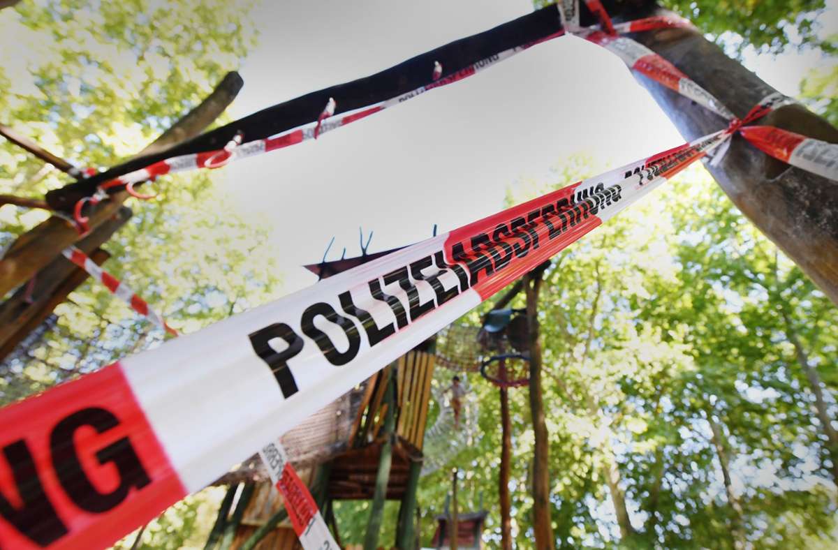 Schlossgarten Stuttgart: Spielplatz nach Unfall teilweise gesperrt