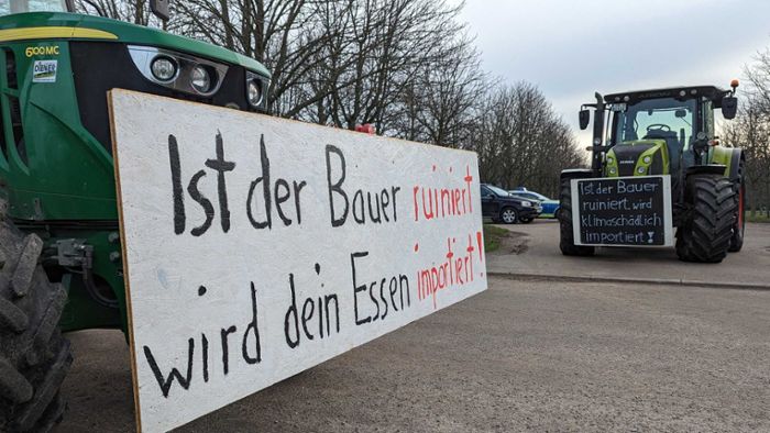 Kanzlerbesuch in Südbaden - Traktoren laut Verband unterwegs