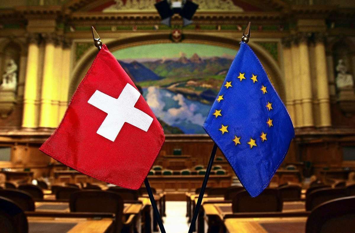 Rahmenabkommen: Schweiz soll mehr Farbe für  EU bekennen