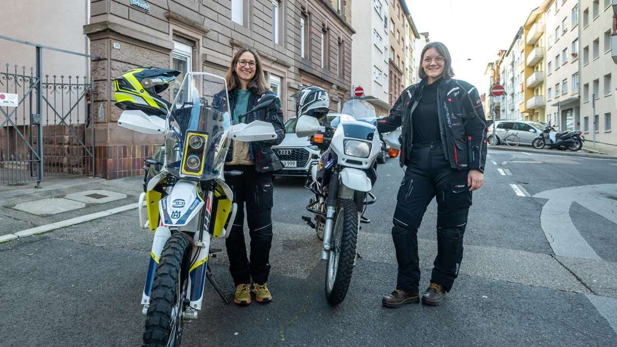 Von Göppingen nach Vorderasien: Zwei Frauen und ihr Motorrad-Abenteuer