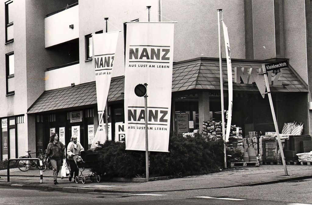 Einkaufen bei Nanz.
