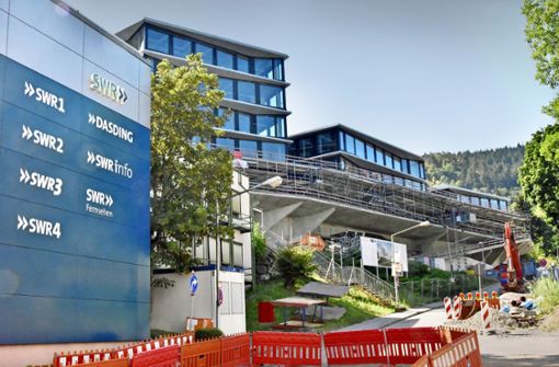 Bis Ende dieses Jahres soll das neue SWR-Mdienzentrum in Baden-Baden fertiggestellt sein Foto: Stefan Jehle