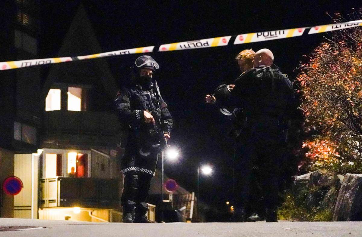 Fünf Tote in Kongsberg: Norwegen nach Gewalttat  mit Pfeil und Bogen unter Schock