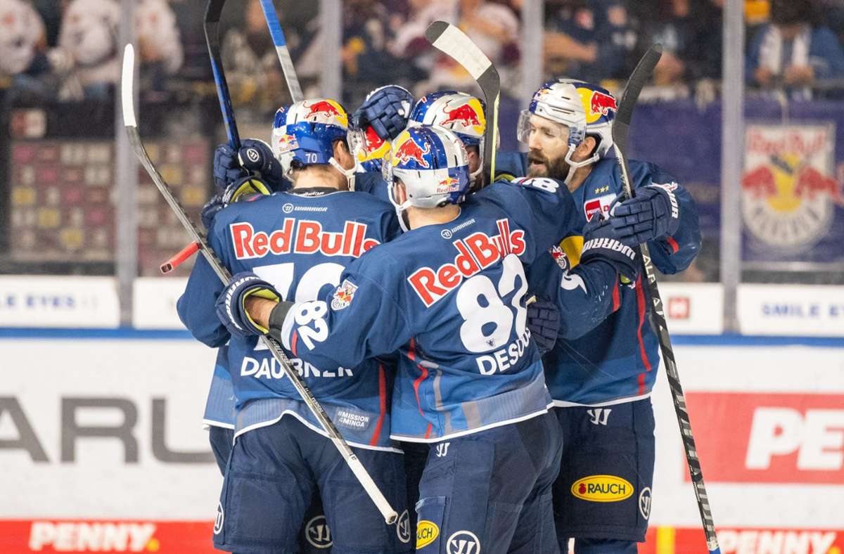 Sieg gegen ERC Ingolstadt: Red Bull München ist deutscher Eishockey-Meister