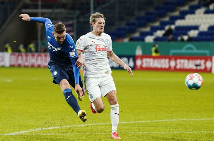 DFB-Pokal: Zwei Eigentore helfen der TSG Hoffenheim gegen Holstein Kiel