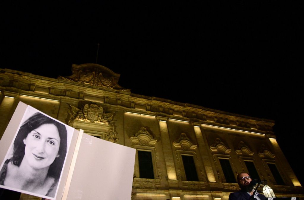 Maltas Regierung unter Druck: Mord an Journalistin: Anklage gegen möglichen Hintermann