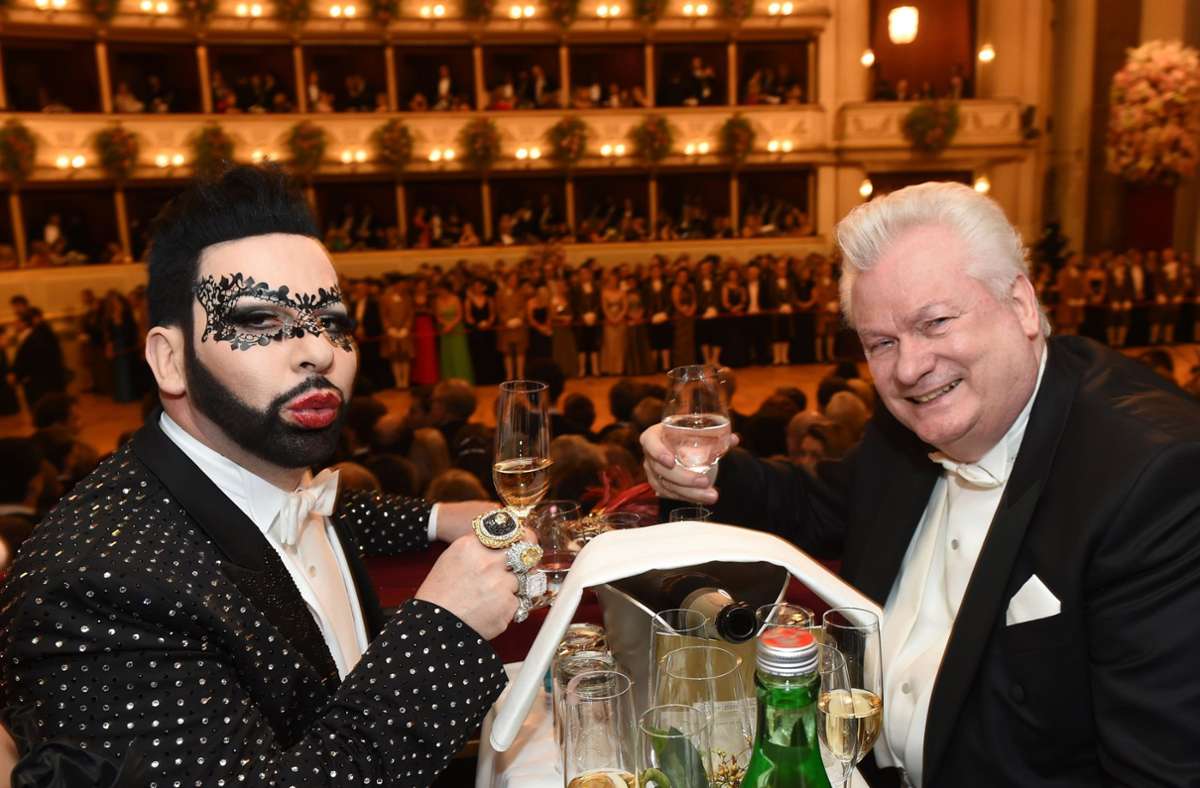 Beim Wiener Opernball im Februar 2015.