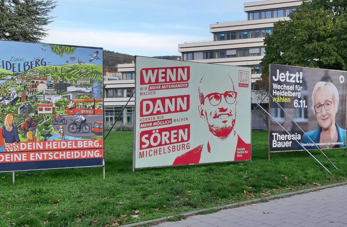 Bürgermeisterwahl: So schlagen sich die OB-Kandidaten in Heidelberg