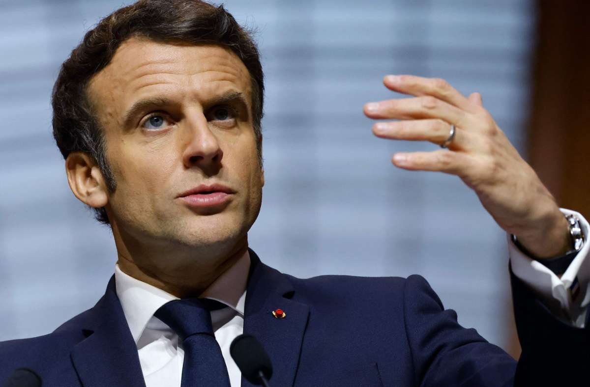 Frankreichs Wahlkampf: Emmanuel Macron ins richtige Licht gerückt