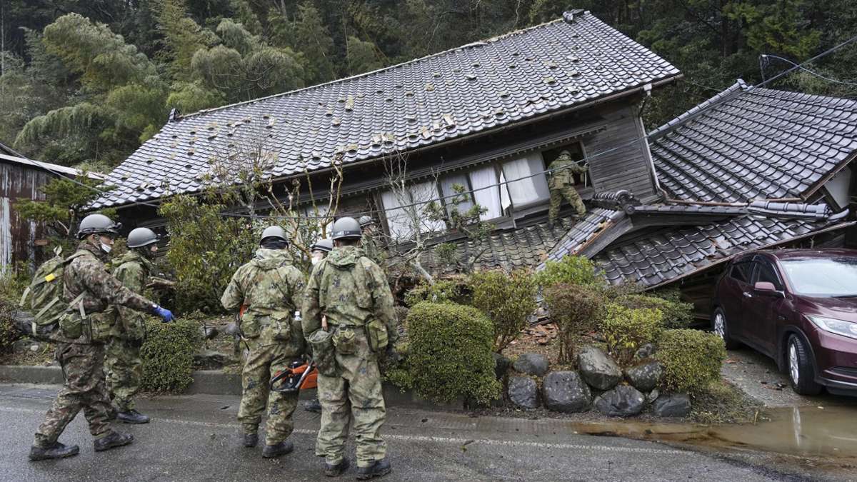 Nach Erdbeben in Japan: Zahl der Todesopfer steigt auf 65