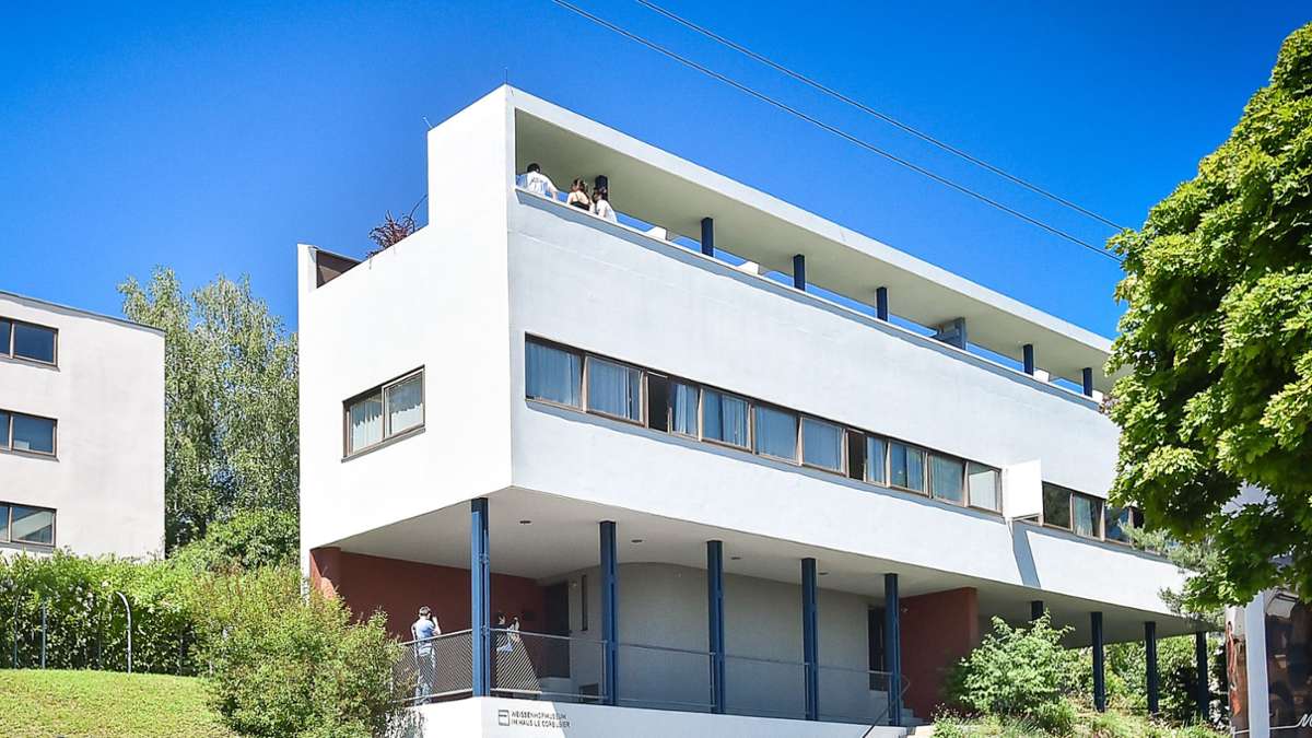 Das Stuttgarter Weißenhofmuseum im Doppelhaus Le Corbusier ist bei Architekturfans beliebt, nicht nur an Feiertagen wie dem bundesweiten Unesco-Welterbetag.