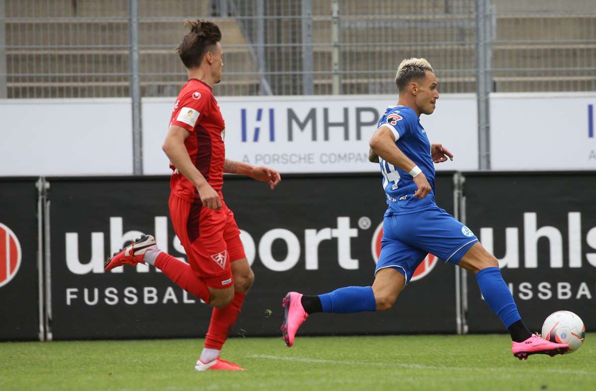 Ergebnis in der Oberliga: Stuttgarter Kickers spielen Remis in Villingen