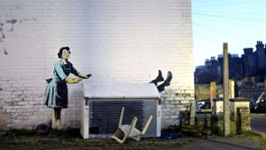 Banksy mit neuem Kunstwerk gegen häusliche Gewalt