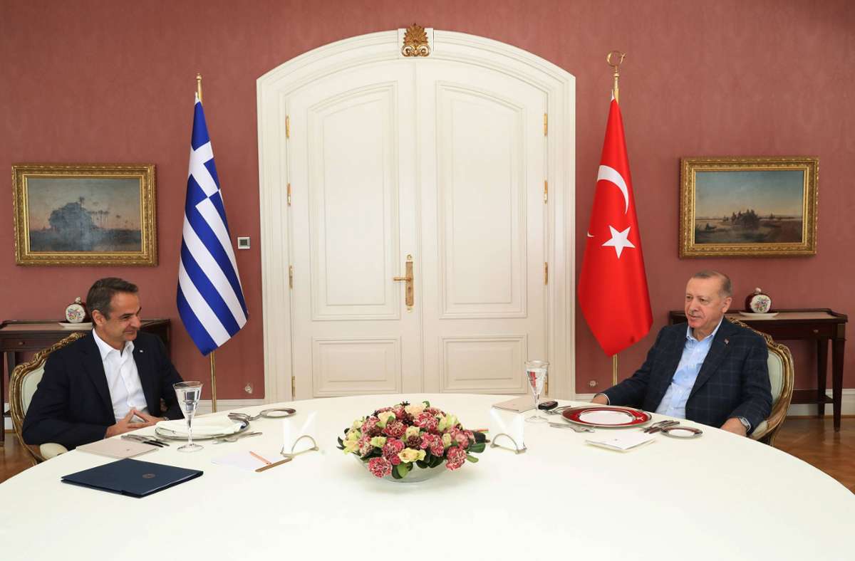 Türkei und Griechenland: Erdogan und Mitsotakis vereinbaren Treffen bei Nato-Gipfel